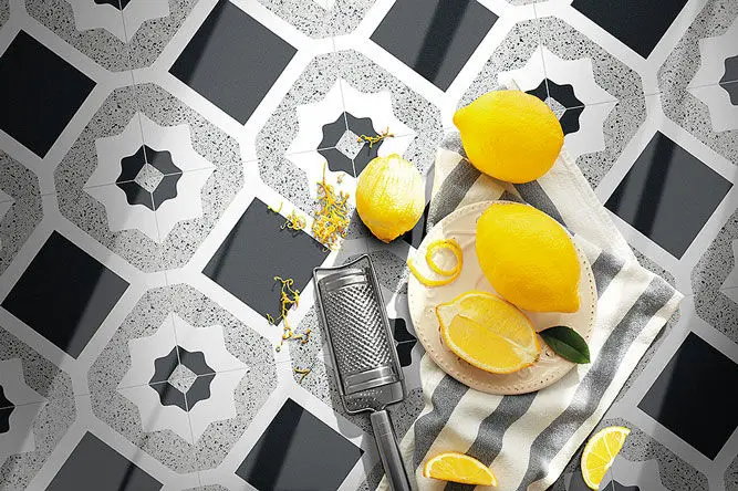 Xclusive Ceramica Retrò — πορσελανάτο πλακάκι δαπέδου και τοίχου με διακοσμητικό σχέδιο