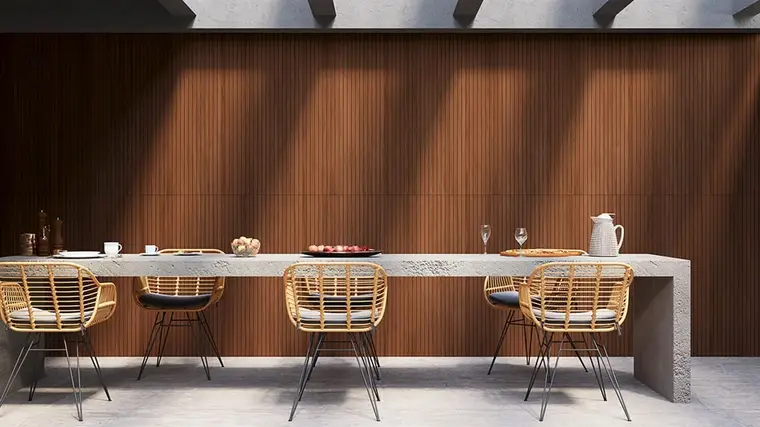 Yurtbay LINE WOOD — πλακάκι δαπέδου και τοίχου με όψη ξύλου, για εσωτερικούς και εξωτερικούς χώρους